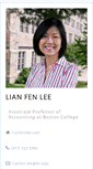 Mobile Screenshot of lianfenlee.com